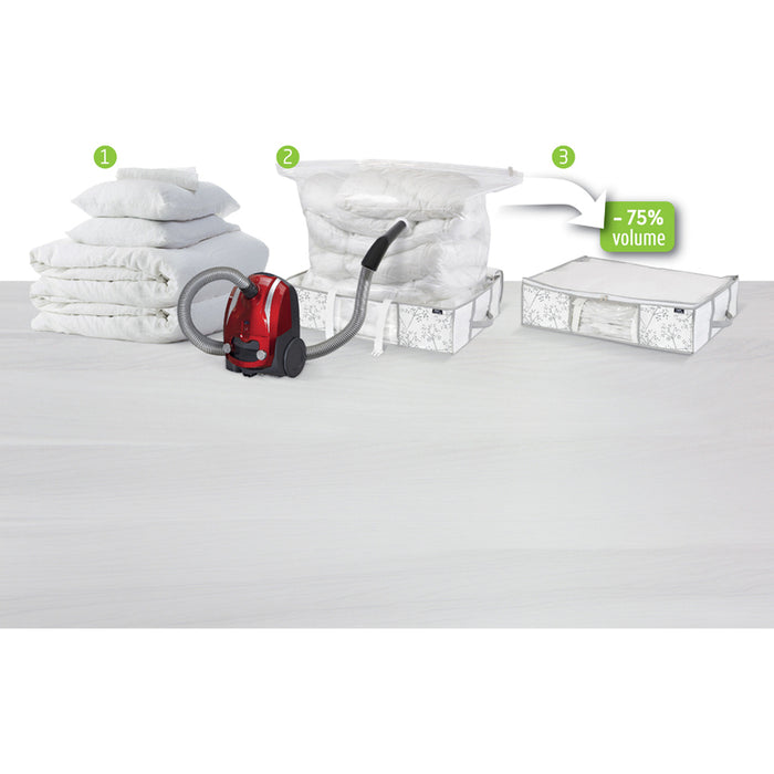 VACUUM BAG WITH CASE 65X50X15.5 CM DOMO LIVING