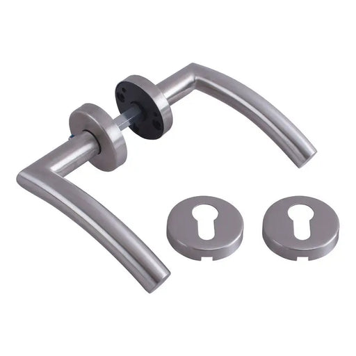 DOOR HANDLE INTESA 131 - Обков за врати<<<Обков<<<Мебели и интериор<<<Praktiker&&&Обков за врати<<<Врати и