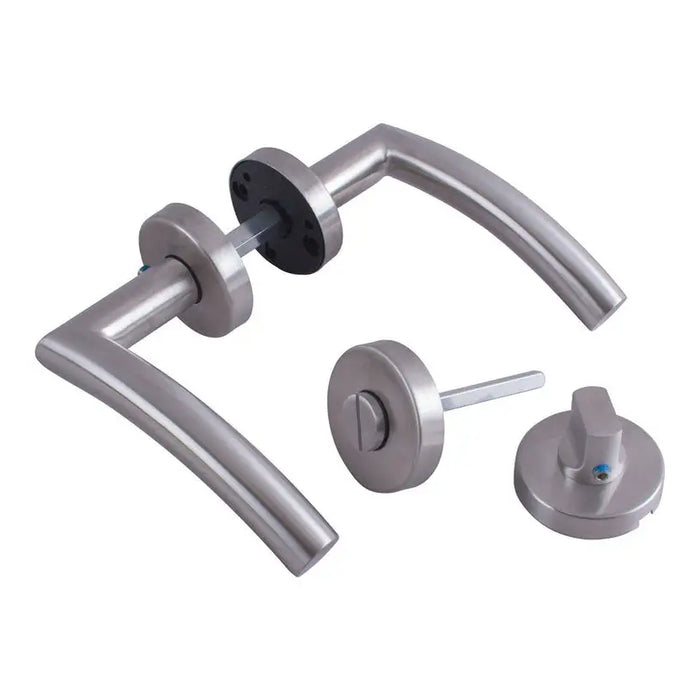 DOOR HANDLE INTESA 131 - Обков за врати<<<Обков<<<Мебели и интериор<<<Praktiker&&&Обков за врати<<<Врати и