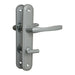 DOOR HANDLE METAL ALANIA - Обков за врати<<<Обков<<<Мебели и интериор<<<Praktiker&&&Обков за врати<<<Врати и