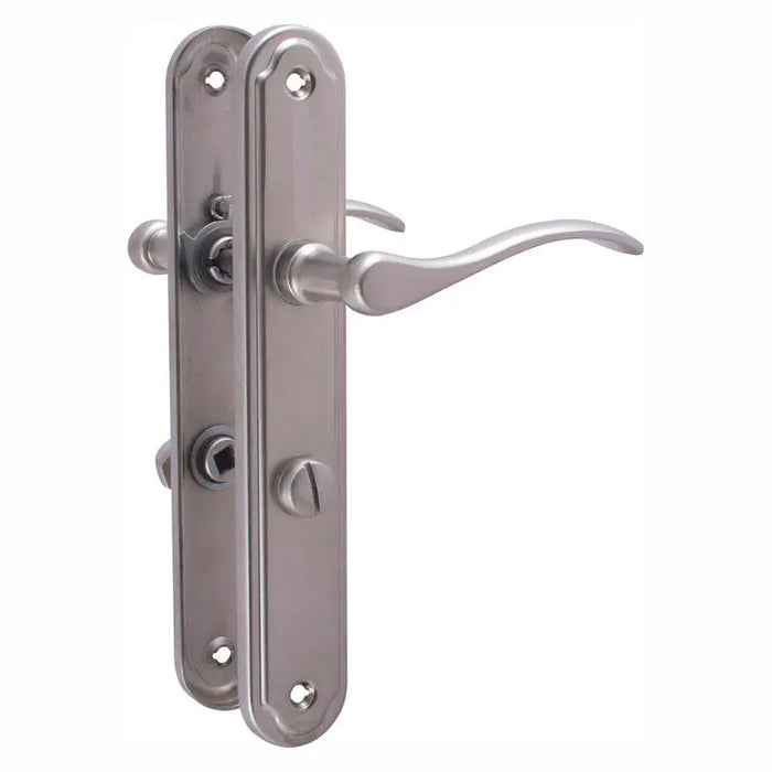 DOOR HANDLE METAL LISBON - Обков за врати<<<Обков<<<Мебели и интериор<<<Praktiker&&&Обков за врати<<<Врати и