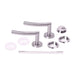 DOOR HANDLE WITH MAUER ARMOR - Обков за врати<<<Обков<<<Мебели и интериор<<<Praktiker&&&Обков за врати<<<Врати и