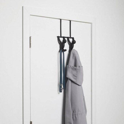 DOOR HANGER BUDDY’ DOUBLE BLACK UMBRA - Продукти за съхранение и организация на дрехи<<<Домашни