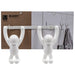 DOOR HANGER BUDDY’ DOUBLE WHITE UMBRA - Продукти за съхранение и организация на дрехи<<<Домашни