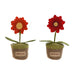 Door stop Home ESPRIT Polyester Jute 14 x 14 x 33 cm (2 Units) - Декорация и Осветление<<<Дом Градина<<<BigBuy&&&Други