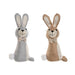 Door stop Home ESPRIT Sand 20 x 10 x 35 cm Rabbit (2 Units) - Декорация и Осветление<<<Дом Градина<<<BigBuy&&&Други