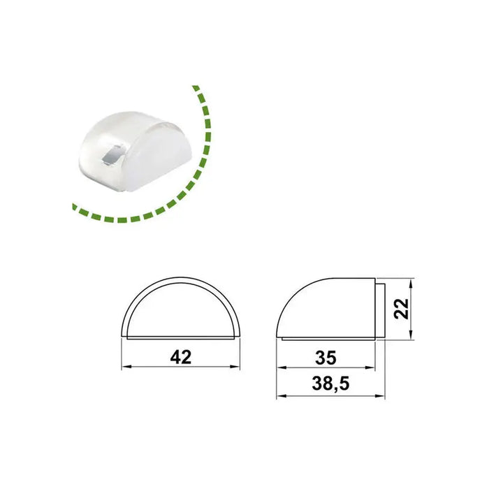 DOOR STOPPER AMIG Model 409 - Обков за врати<<<Обков<<<Мебели и интериор<<<Praktiker&&&Обков за врати<<<Врати и