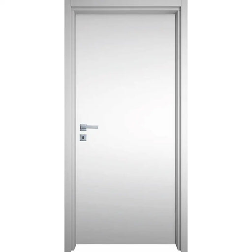 DOOR WITH CASE 10CM EUROSTILL PRIMA BASIC 78X200 CM WHITE - Врати<<<Врати и обков<<<Строителни