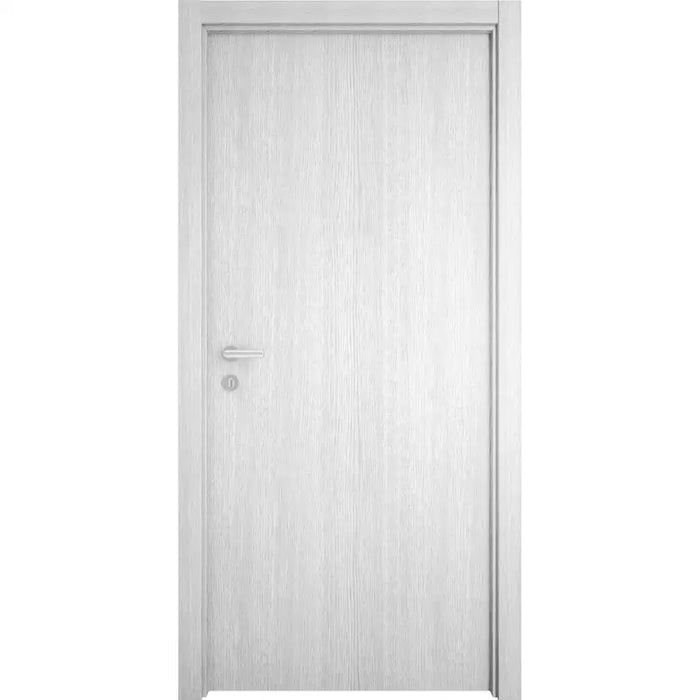 DOOR WITH CASE AND SINGLES 87X200X10-13.9 CM. EUROSTILL OPTIMA STANDART 87 ARCTIC - Врати<<<Врати и обков<<<Строителни