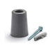 Doorstop Inofix Doors Screws Grey Natural rubber - Декорация и Осветление<<<Дом Градина<<<BigBuy&&&Подпирачки за