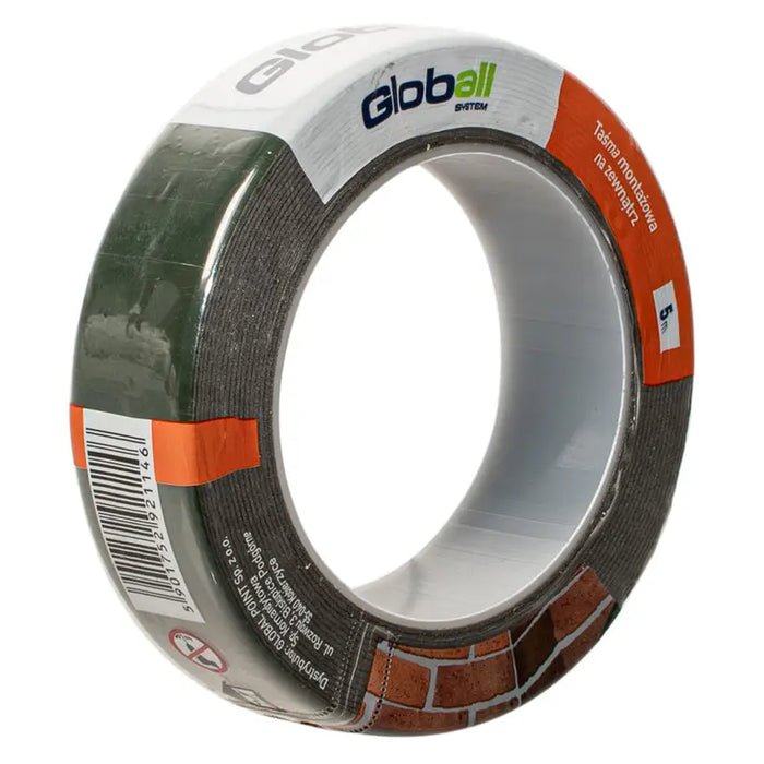 DOUBLE ADHESIVE MOUNTING TAPE EXTERIOR 5 MX 30 MM GLOBALL - Ленти<<<Лепила и ленти<<<Подови и стенни