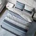 DOUBLE BEDROOM SET 3 PIECES WITHOUT SHEETS RANFORS DILIOS SKY - Спално бельо<<<Текстил за спалня<<<Мебели и