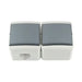 DOUBLE COMBINATION IP44 TWO KEYS EX.1 GRAY MELOPLAM TONI - Ключове и контакти<<<Електроматериали<<<Praktiker&&&Ключове