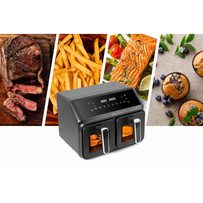Double fat-free fryer 2200 W capacity 8 l LED display - FryersAGD-FRY<<<Home Appliance - ProductsAGD<<<ActionPL