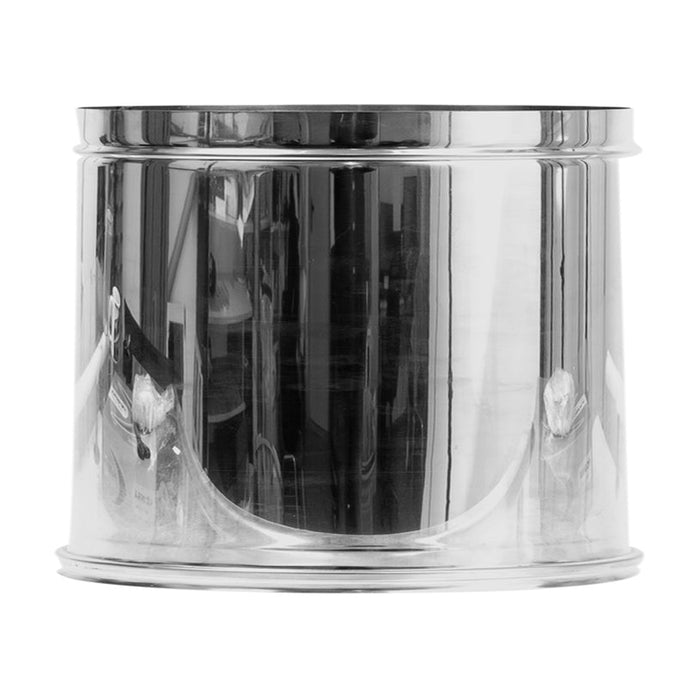 DOUBLE FLUE F80-130MM LENGTH 50CM KAMININOX - Допълнително оборудване<<<Отопление Охлаждане и Вик<<<Praktiker