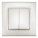 DOUBLE PEARL KEY VIKO BY PANASONIC Linnera Life - Ключове и контакти<<<Електроматериали<<<Praktiker&&&Ключове и
