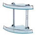 DOUBLE SHELF CORNER INTER CERAMIC - Етажерки<<<Аксесоари за баня<<<Баня<<<Praktiker&&&Етажерки<<<Аксесоари за