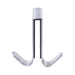 DOUBLE SHOWER HOOK IN 3.8 X 11.4 X 3.5 CM FACKELMANN - Продукти за съхранение и организация на дрехи<<<Домашни