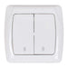 DOUBLE VIKO BY PANASONIC DEVIATOR KEY Carmen - Ключове и контакти<<<Електроматериали<<<Praktiker&&&Ключове и