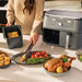 Double zone fryer with hot air NINJA Airfryer Foodi Pro Dual Zone DZ400EU 9.5 l 2470 W - Здравословно хранене<<<Малки