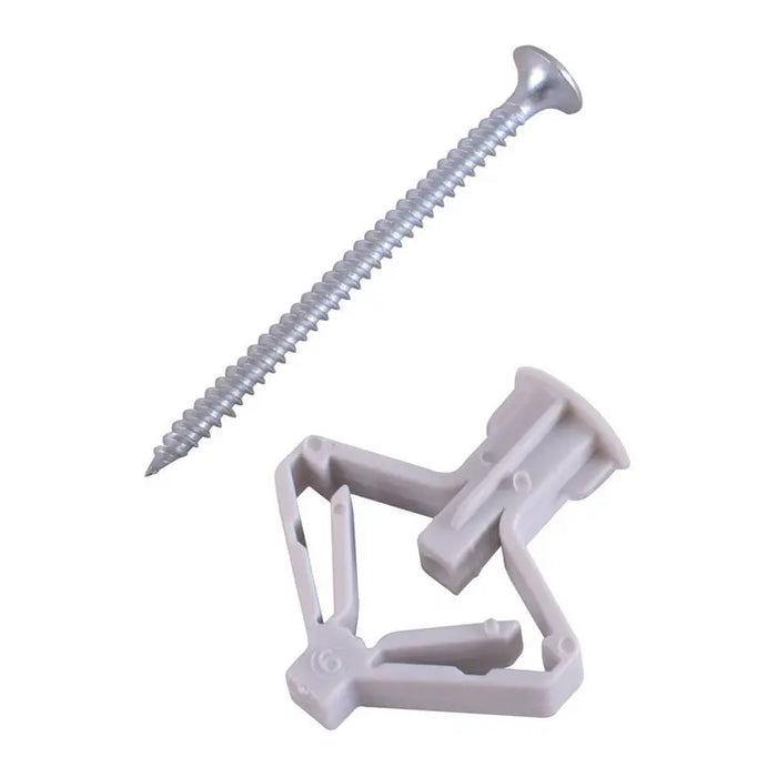 DOWEL FOR PLASTERBOARD WITH BUTTERFLY SCREW 5 PCS SMART - Комплекти дюбели и винтове<<<Дюбели<<<Инструменти и