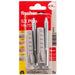 DOWEL WITH SCREW 14X70 2 PCS FISCHER SX PLUS - Комплекти дюбели и винтове<<<Дюбели<<<Инструменти и железария<<<Praktiker