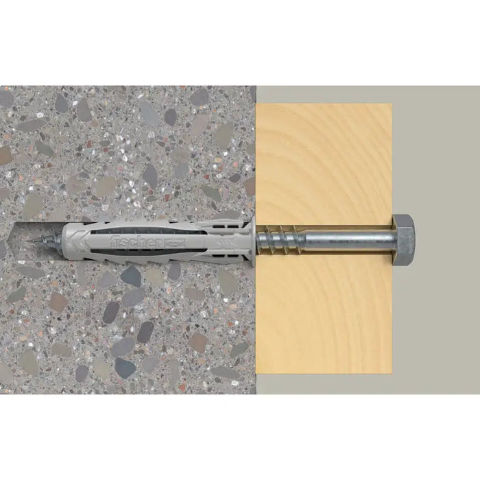 DOWEL WITH SCREW FISCHER SX PLUS - Комплекти дюбели<<<Дюбели<<<Инструменти и железария<<<Praktiker&&&Дюбели<<<Крепежни