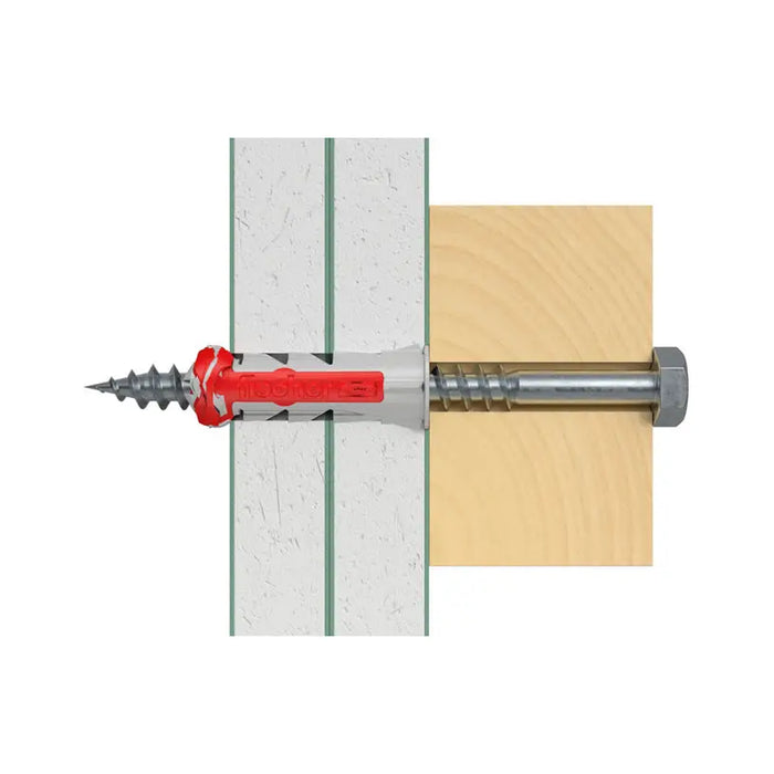 DOWEL WITH SUPPORT RING FISCHER K NV - Комплекти дюбели<<<Дюбели<<<Инструменти и