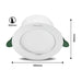 Downlight Philips Diamond Cut 2,2 W 400 lm (4000 K) - LED Осветление<<<Декорация и Осветление<<<Дом Градина<<<BigBuy