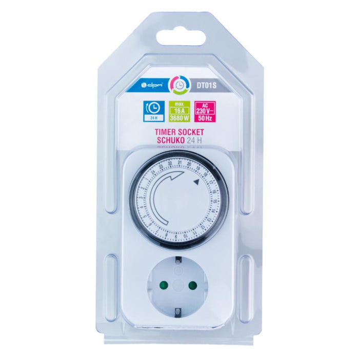 TIMER ANALOG SHUKO DPM DT01S