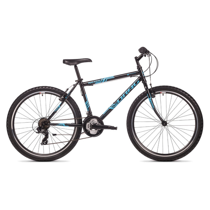DRAG HACKER TY-36 24" BK/BL 18 SPEEDS, STEEL FRAME