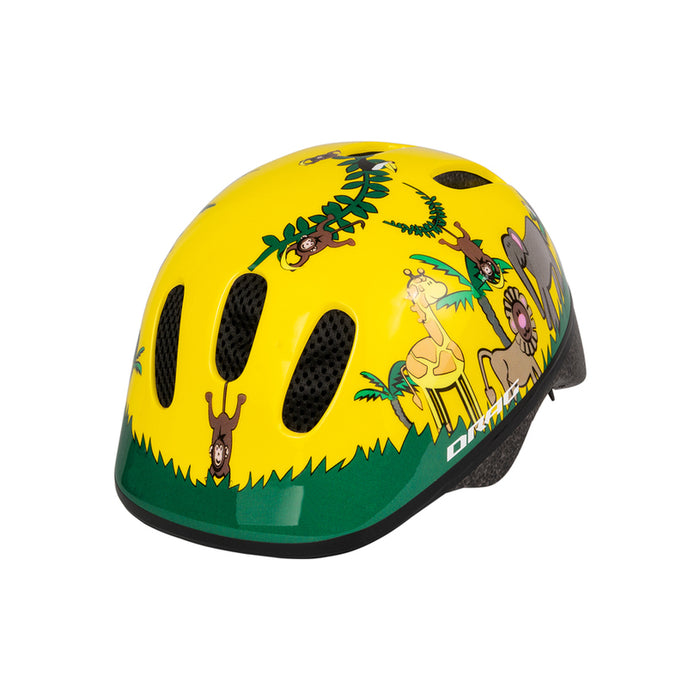 CHILDREN'S HELMET DRAG JUNGLE S YELLOW