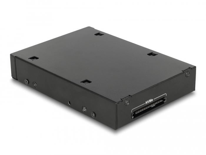 Drawer Delock 3.5″ For 1 x 2.5″ U.2 NVMe SSD or SATA / SAS HDD / SSD Black - Чекмеджета за дискове<<<Компютърни