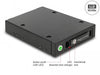 Drawer Delock 3.5″ For 1 x 2.5″ U.2 NVMe SSD or SATA / SAS HDD / SSD Black - Чекмеджета за дискове<<<Компютърни
