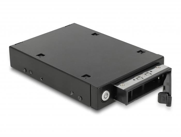 Drawer Delock 3.5″ For 1 x 2.5″ U.2 NVMe SSD or SATA / SAS HDD / SSD Black - Чекмеджета за дискове<<<Компютърни