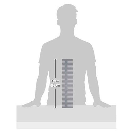 DRAWER DIVIDER GREY 44X10 CM COMPACTOR - Продукти за съхранение и организация на дрехи<<<Домашни