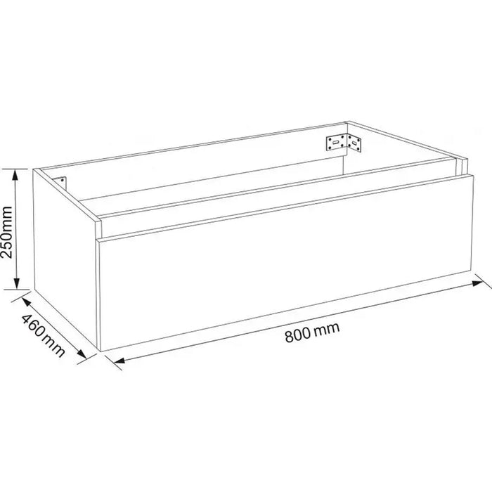 DRAWER FOR BATHROOM MOUNTING UNDER COUNTER INTER CERAMIC - Мебели<<<Мебели и огледала за баня<<<Баня<<<Praktiker