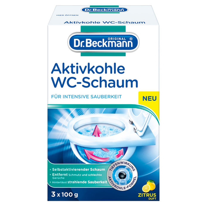 TOILET PREPARATION WITH CARBON 3X100 GR DR.BECKMANN
