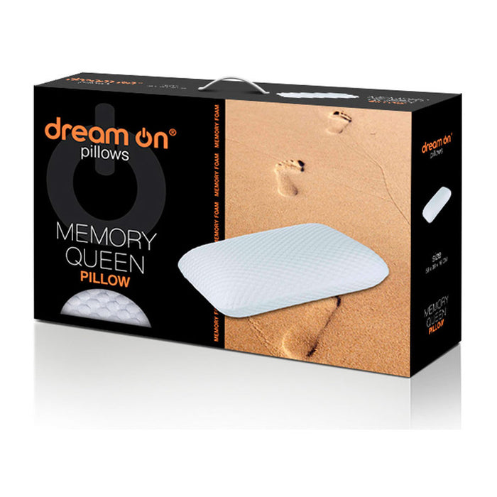 PILLOW FOR SLEEP DREAM ON MEMORY QUEEN 63X16 CM.