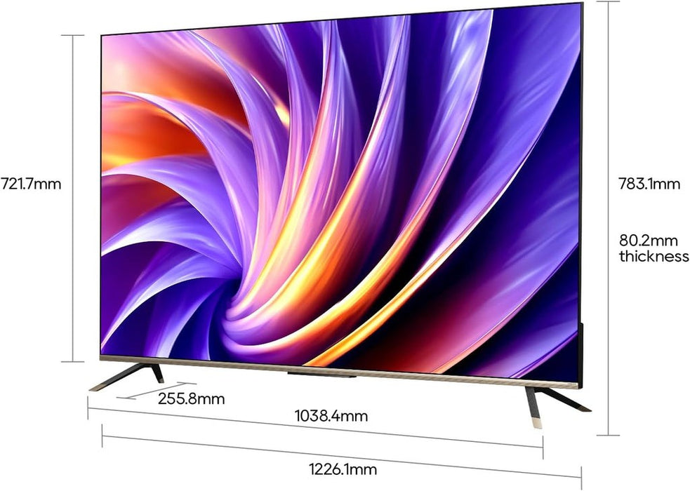 Dreame Vivid QLED TV Q100 165.1 cm (65") 4K Ultra HD Smart TV Wi-Fi Black 350 cd/m²