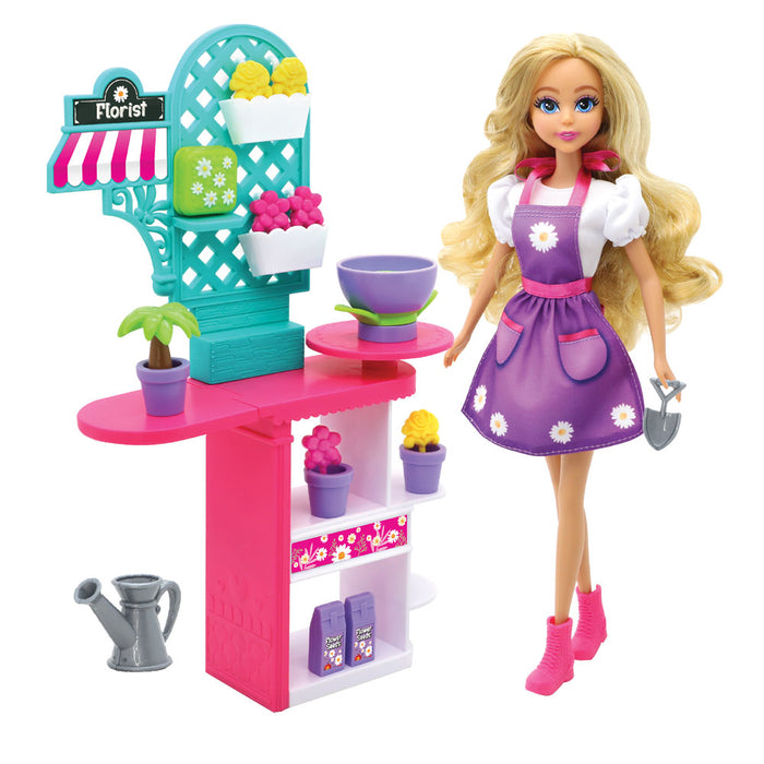Dreameez Doll with Flower Stand