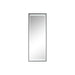 Dressing Mirror Home ESPRIT Black Aluminium 50 x 2 x 150 cm - Декорация и Осветление<<<Дом