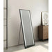 Dressing Mirror Home ESPRIT Black Aluminium 60 x 0,5 x 165 cm - Декорация и Осветление<<<Дом