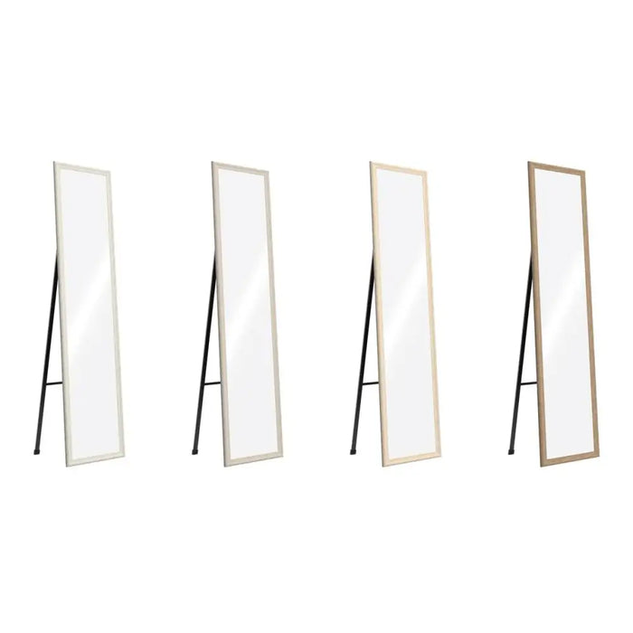 Dressing Mirror Home ESPRIT Brown Beige Grey Crystal polystyrene 35,5 x 40 x 156 cm (4 Units) - Декорация и