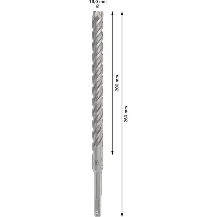 DRILL FOR CONCRETE BOSCH SDS PLUS-5X 16X260 - Свредла<<<Консумативи за електроинструменти<<<Инструменти и