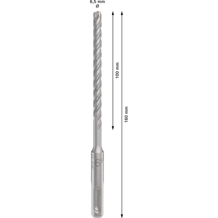DRILL FOR CONCRETE BOSCH SDS PLUS-5X 6.5X100X160 - Свредла<<<Консумативи за електроинструменти<<<Инструменти и