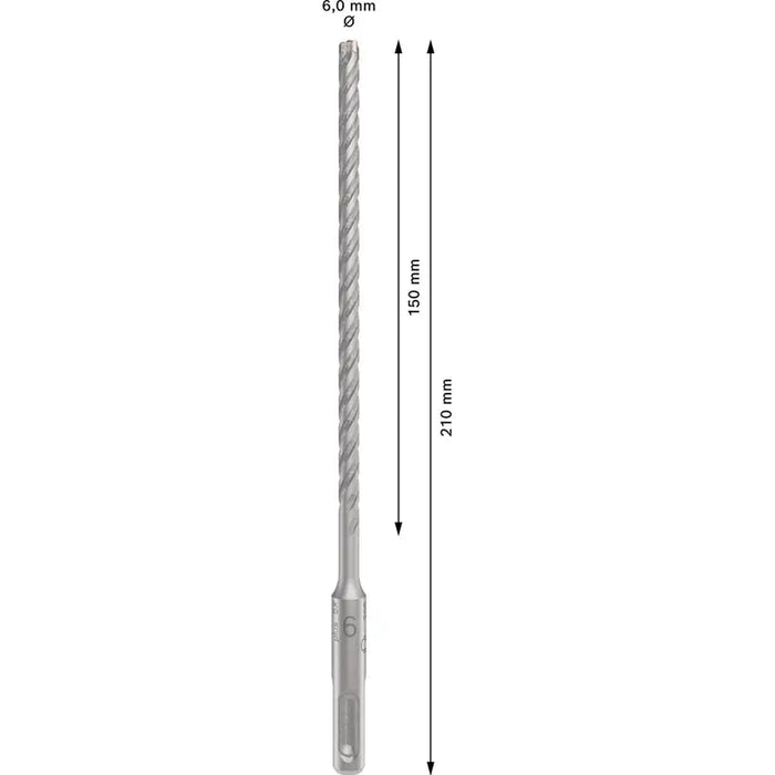 DRILL FOR CONCRETE BOSCH SDS PLUS-5X 6X210 - Свредла<<<Консумативи за електроинструменти<<<Инструменти и