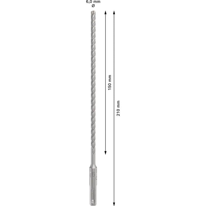 DRILL FOR CONCRETE BOSCH SDS PLUS-5X 6X260 - Свредла<<<Консумативи за електроинструменти<<<Инструменти и