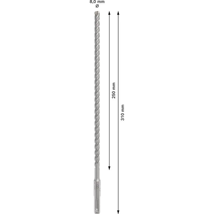 DRILL FOR CONCRETE BOSCH SDS PLUS-5X 8X310 - Свредла<<<Консумативи за електроинструменти<<<Инструменти и