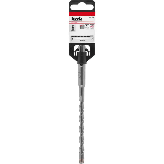 DRILL FOR CONCRETE SDS PLUS KWB HB2 8x100x160 - Свредла<<<Консумативи за електроинструменти<<<Инструменти и